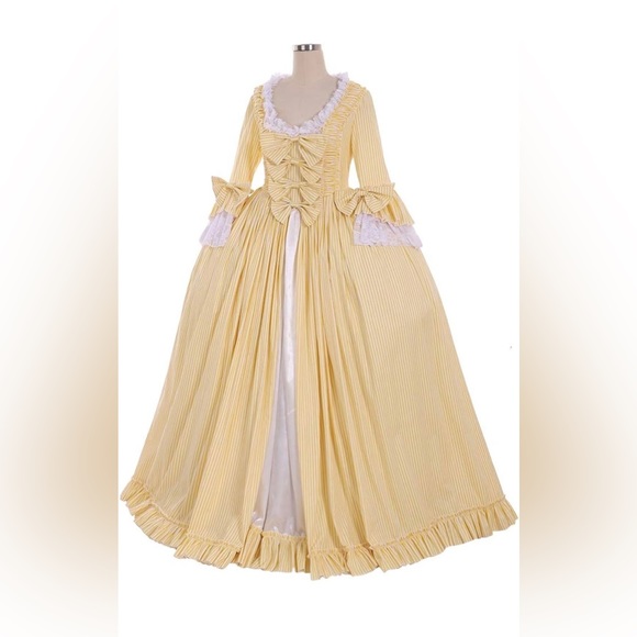 Cosplay Rococo Women's Colonial Georgian Marie Antoinette 18th Century Rococo - Picture 2 of 11